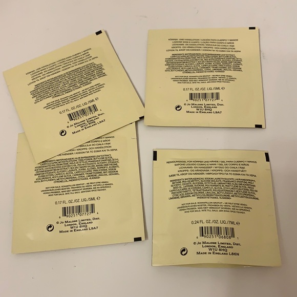 NEW Jo Malone English Pear and Freesia hand and body samples bundle - Picture 2 of 4